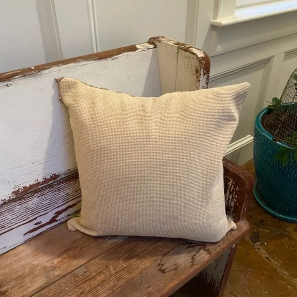 Custom Made Floral Accent Pillow Cover